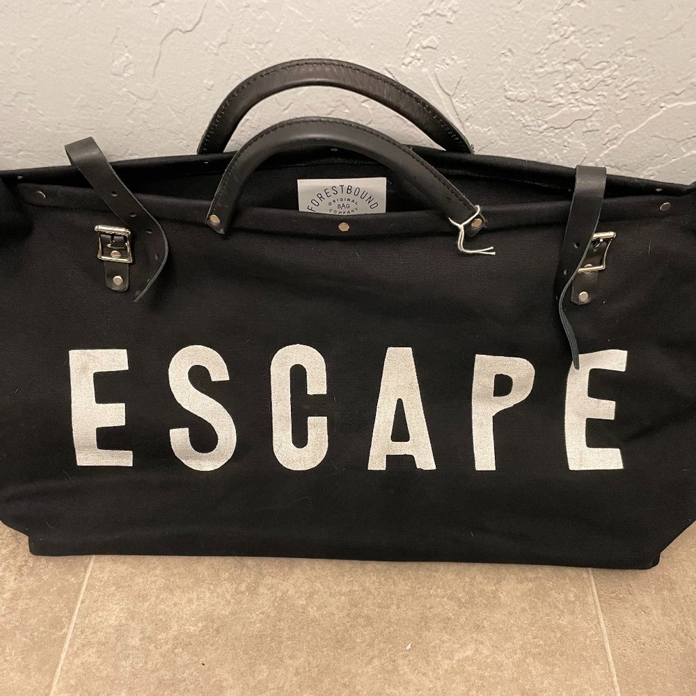 The Forestbound ESCAPE Canvas Utility Bag